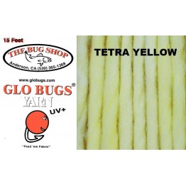 Glo Bug Yarn 15ft Tetra Yellow