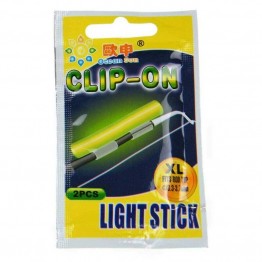 Cobalt Blue Clip On Rod Tip Light Sticks
