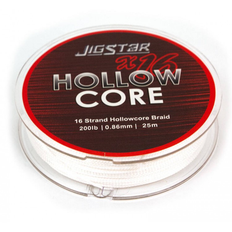 Jigstar Hollow Core Braid Ideal Connecting Braid to Mono