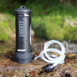 Lifesaver Liberty 400ml Water Filter Bottle - Black