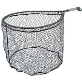 McLeans Weigh Short Handle Rubber Mesh - Large 30LB Weigh Scale