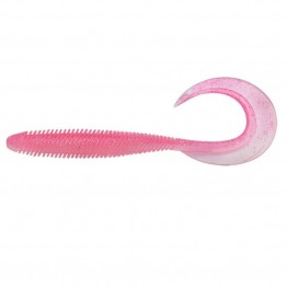 Megabass Kemuri Curly 3.5" Softbait - Zabuton Pink