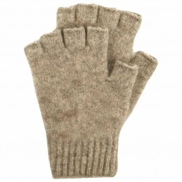 Fingerless Possum Gloves - Natural