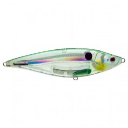 Nomad Madscad 115mm Sinking 42gm Lure - Holo Ghost Shad Rigged
