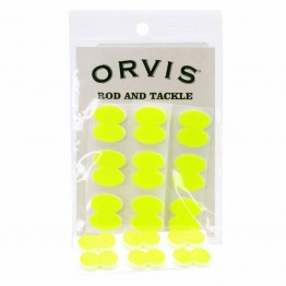 Orvis Stick On Oval Indicator - Yellow