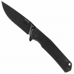 Ruike P801 Folding Knife - Stone Washed Black