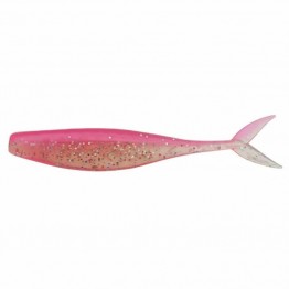 Berkley Powerbait 3.5" Fork Minnow Soft Bait Pink Glitter