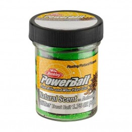 Berkley Powerbait Glitter Trout Bait Aniseed - Black/Spring Green