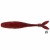 Duo Realis V-tail Shad 3" Softbait - Red Clear Pepper