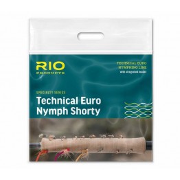 Rio Technical Euro Nymph Shorty Fly Line #2-5 - Yellow Orange