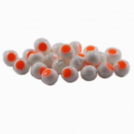 ClearDrift White Glow Orange Dot Lumo Eggs