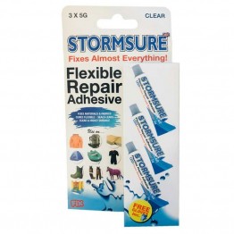Stormsure Flexible Repair Adhesive - Clear - 3 Pack