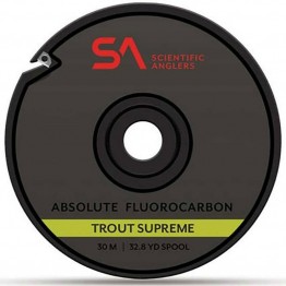 Scientific Anglers Absolute Fluorocarbon Trout Supreme Tippet - 30m