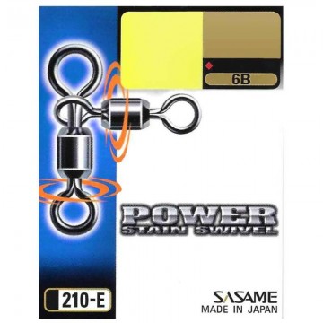 1416 Sasame 210-E 3 Way Power Stain Swivel Black Size 6 x 7 