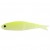 Savage Soft 4Play Swim & Jerk Soft Bait 8cm - Fluoro Yellow Glow - 4pk