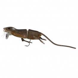 Savage Jig 3D Rat / Mouse - Brown 8.3cm 16gm
