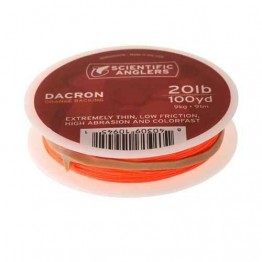 Scientific Anglers Dacron Fly Line Backing - 20lb 100yd - Orange