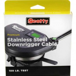 Scotty Premium Stainless Steel Downrigger Cable - 150lb | 300ft