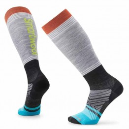 Smartwool Mens Ski Zero Cushion OTC Socks - Light Grey