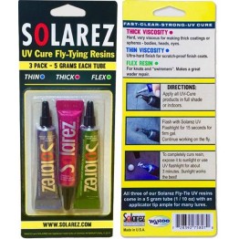 Solarez UV Cure Fly-Tying Resin - 3 Pack
