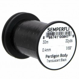 Semperfli Perdigon Body - Translucent Black