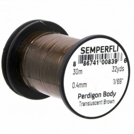 Semperfli Perdigon Body - Translucent Brown