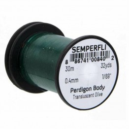 Semperfli Perdigon Body - Translucent Olive Green