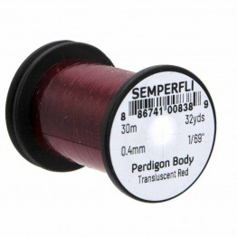 Semperfli Perdigon Body - Translucent Red