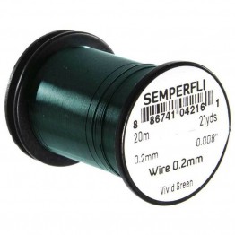 Semperfli Wire 0.2mm - Vivid Green