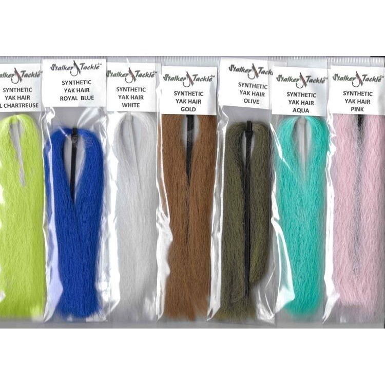 Synthetic Yak Hair- All Colours