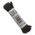 Tobby Laces 200cm - Black/Grey - Flat