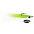 Clouser minnow Saltwater Fly - Chartreuse White