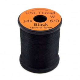 Uni Thread 50yds - 6/0 - Black