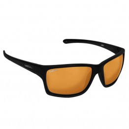 Spotters Grit Black Matte Sunglasses & Polarised Gold Leaf Mirror Lens