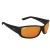Spotters Combat Black Gloss Sunglasses & Polarised Gold Leaf Mirror Lens