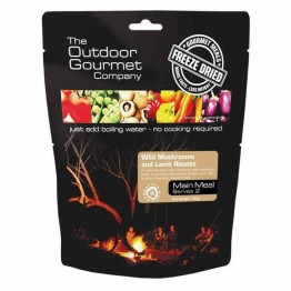 The Outdoor Gourmet Company Wild Mushroom and Lamb Risotto 190g