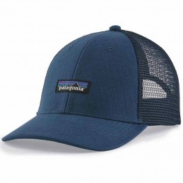 Patagonia P-6 Label UnTrucker Hat - Stone Blue